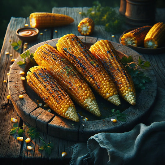 Smoky BBQ Rubbed Corn on the Cob