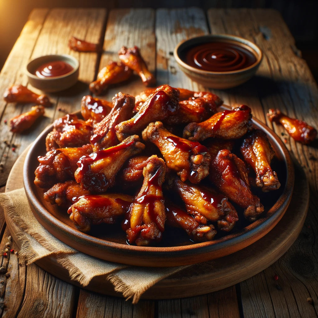 Backyard BBQ Chicken Wings