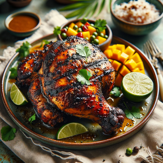 Authentic Jamaican Jerk Chicken