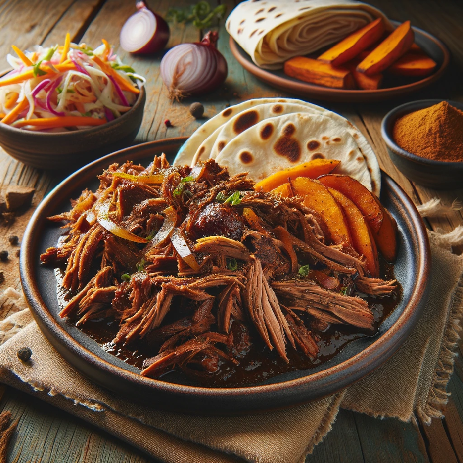 Slow-Cooked Jerk Pork Shoulder