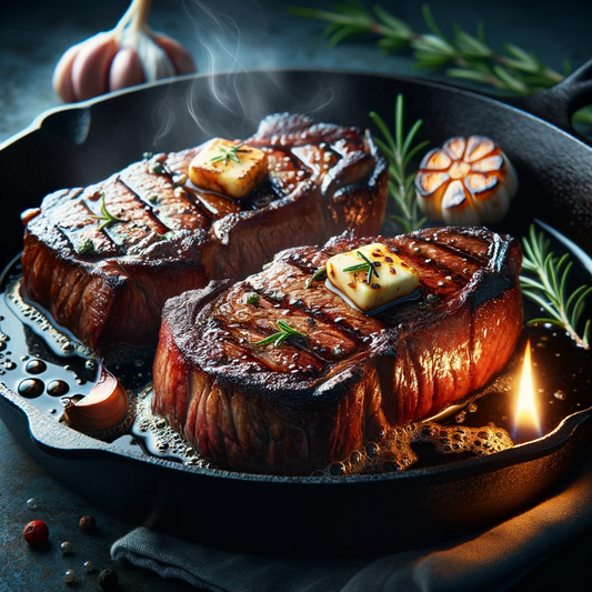 Pan-Searing "Savoury Steak" Method