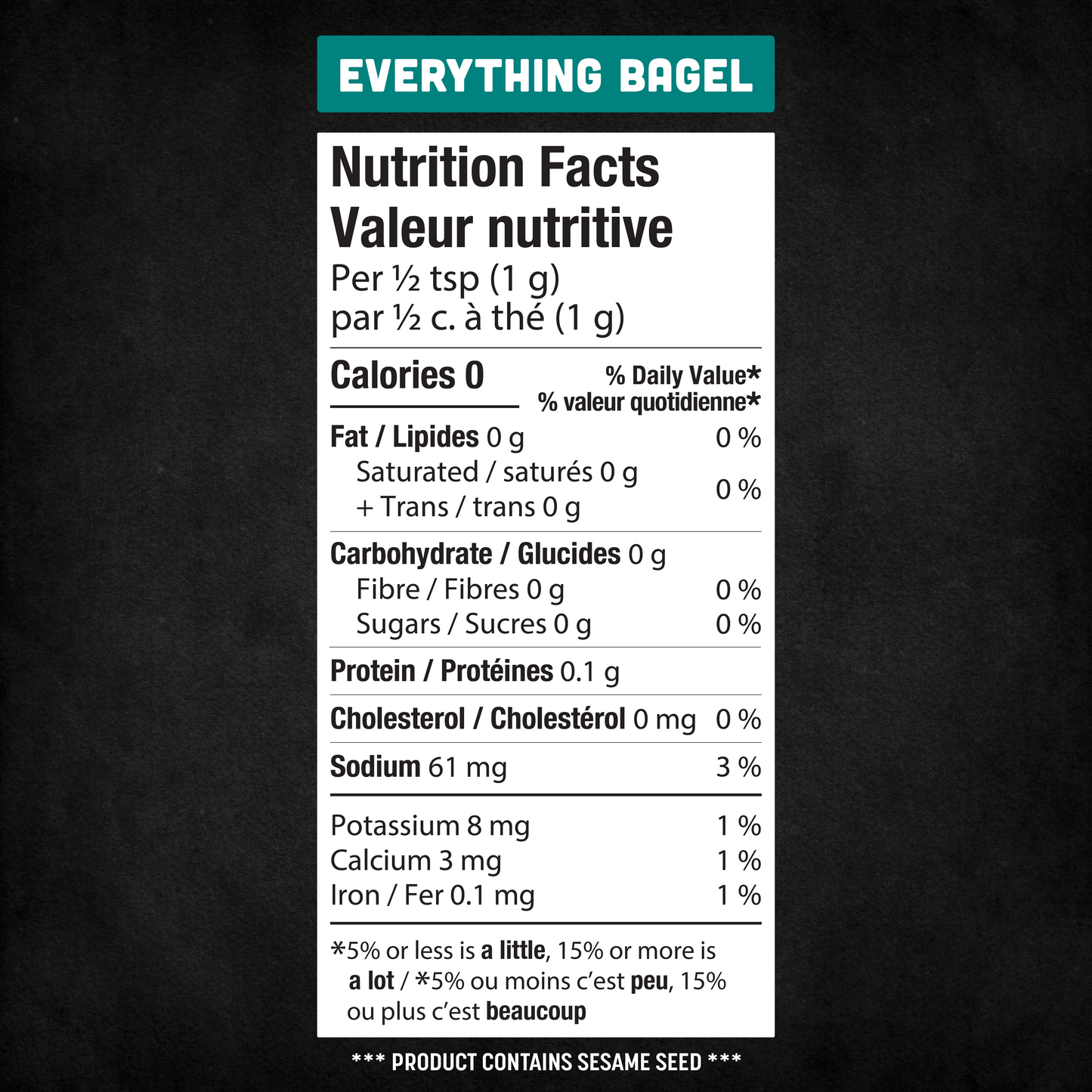 Everything Bagel (2 Pack)