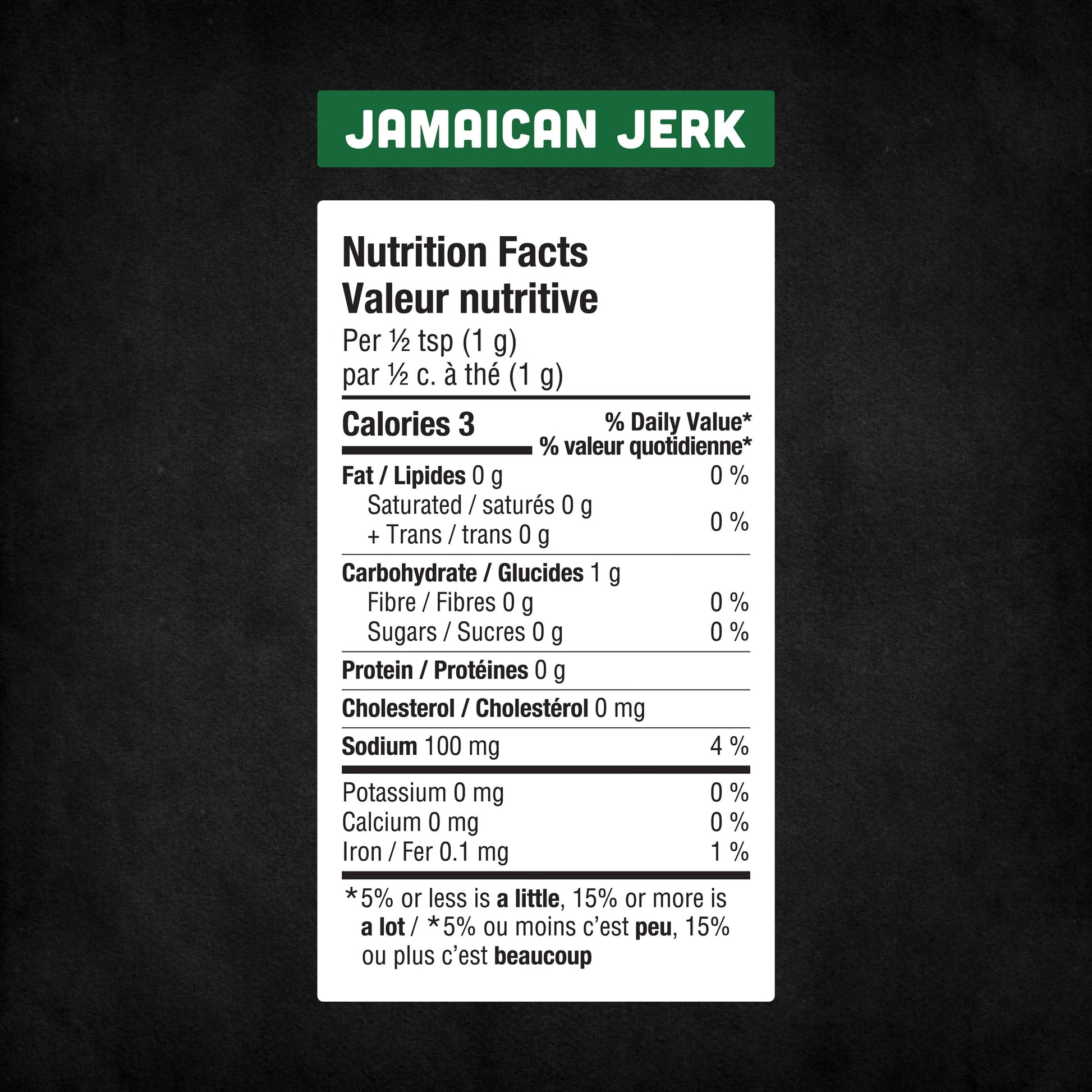 Spice Rack Co Jamaican Jerk package with text: island flavour at its best.